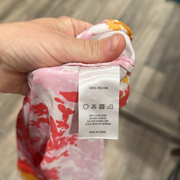 Caballero pink floral blouse womens size XS - Picture 8 of 8